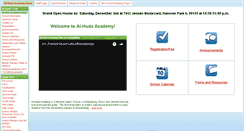 Desktop Screenshot of alhudaacademy.com