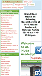 Mobile Screenshot of alhudaacademy.com
